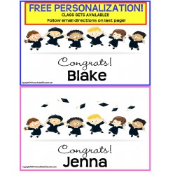Personalized Graduation Promotion Announcements